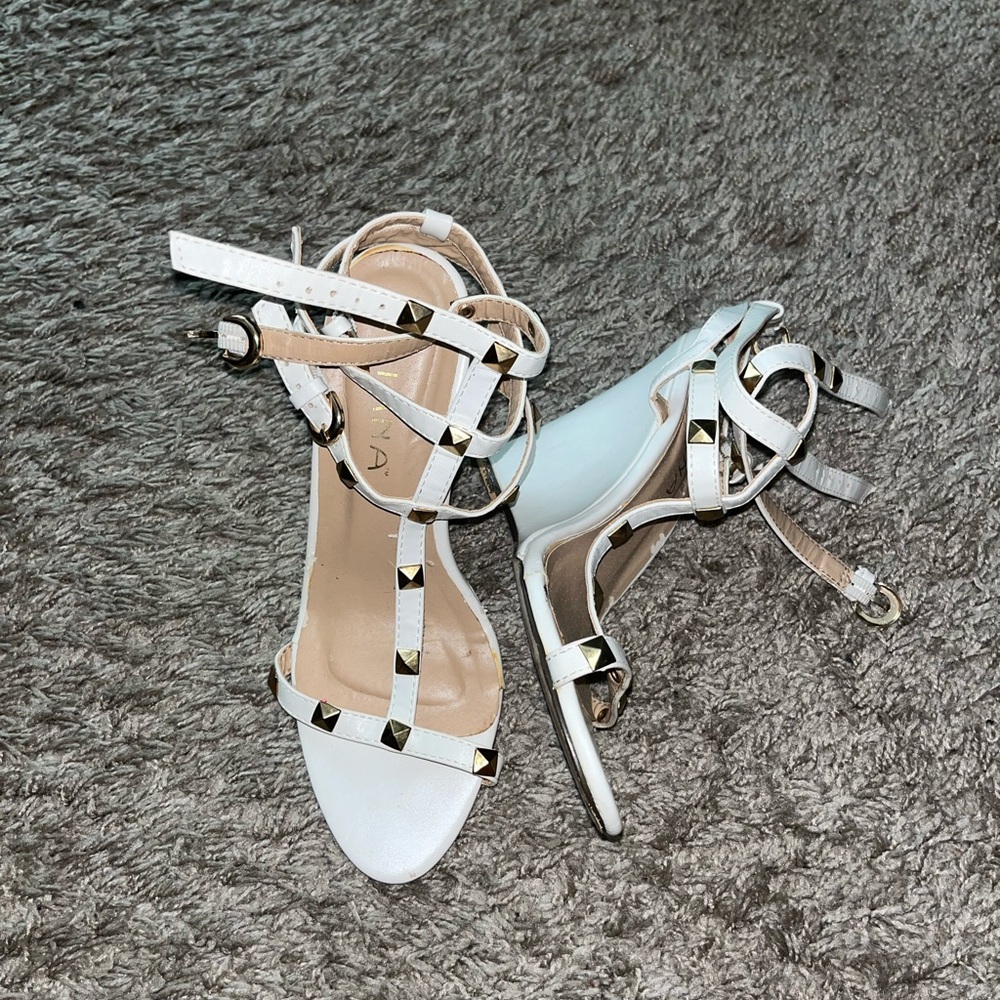 white heels